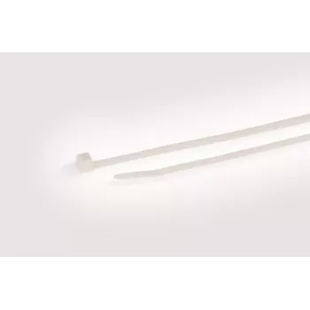 HellermannTyton T50R bridas blancas, 200mm x 4,6mm, PA66, pack de 100 111-05013