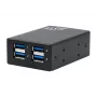 EXSYS USB 3.2 Gen1 hub metálico de 4 puertos con protección ESD de 15KV (EX-11240HMS)