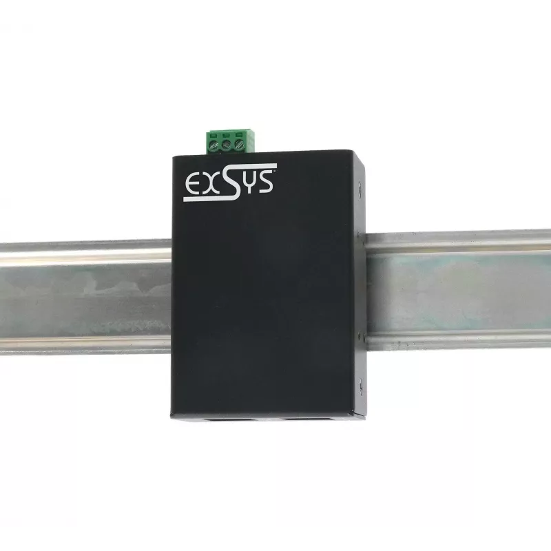 EXSYS USB 3.2 Gen1 hub metálico de 4 puertos con protección ESD de 15KV (EX-11240HMS)