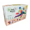 Gerardo's Toys bloques blandos con ruedas, 33 piezas (25 bloques + 8 ruedas)