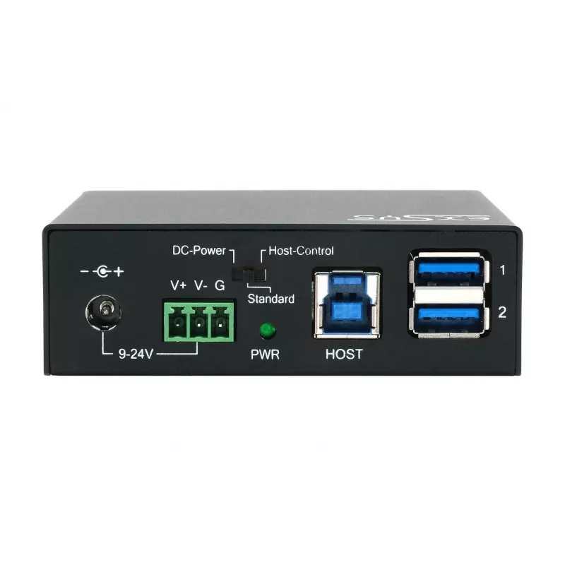 EXSYS EX-11241HMS hub metálico USB 3.2 Gen 1 de 10 puertos con protección ESD de 15KV