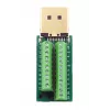 EXSYS EX-49052 adaptador de conector macho DisplayPort a bloque de terminales de tornillo de 20 pines