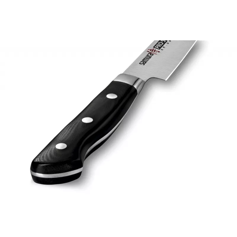 SAMURA PRO-S cuchillo multiusos 145 mm, acero AUS-8, mango G-10