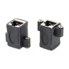 EXSYS EX-49306 módulo adaptador keystone Cat.5e RJ45 hembra a hembra, negro