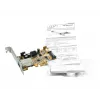EXSYS EX-6081POE tarjeta de red PCIe 2,5G PoE+ de 1 puerto