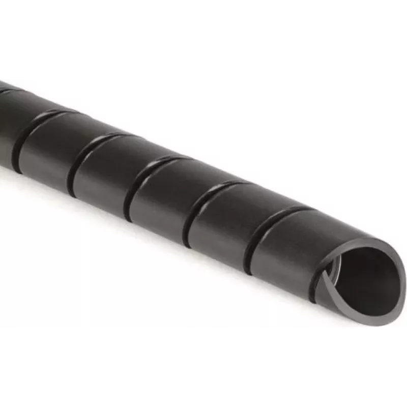 HellermannTyton SBPEFR4-BK funda trenzada, 4 mm, negra, 10 m, PET