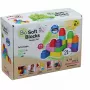 Gerardo's Toys GT3104 set de bloques blandos, 21 piezas, espuma EVA, multicolor, para niños a partir de 6 meses