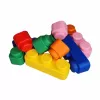 Gerardo's Toys GT3104 set de bloques blandos, 21 piezas, espuma EVA, multicolor, para niños a partir de 6 meses
