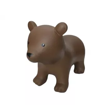 Gerardo's Toys oso saltarín inflable, marrón