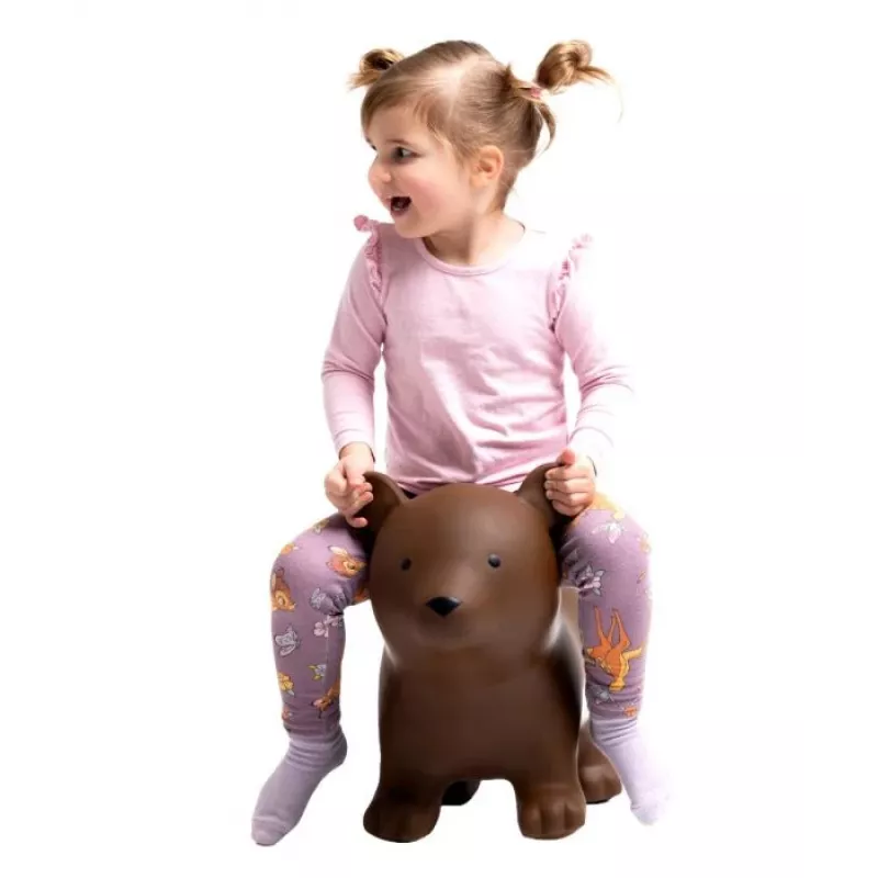 Gerardo's Toys oso saltarín inflable, marrón