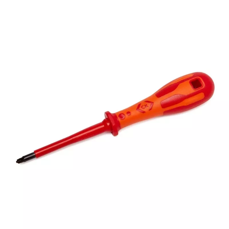 C.K T49146 Dextro VDE juego de destornilladores Modulo, 2 piezas, hojas Modulo tamaño 1 y 2, VDE 1000 V aislados
