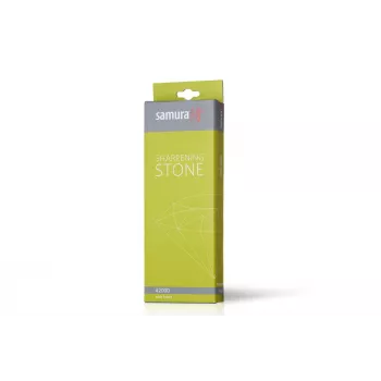 SAMURA SWS-2000 piedra de agua de doble cara para afilar cuchillos de cocina, grano 1000/3000, con base de silicona antideslizante