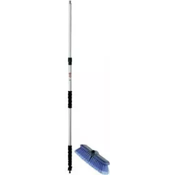 IWH cepillo telescópico para lavar coches, mango de aluminio 970-1620 mm, empuñadura de espuma 000203