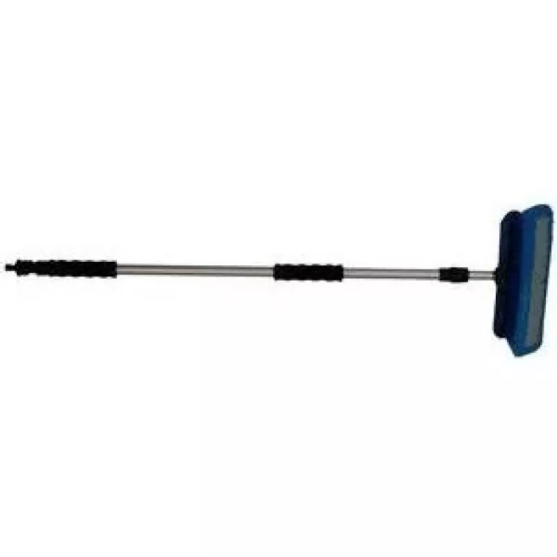IWH cepillo telescópico para lavar coches, mango de aluminio 970-1620 mm, empuñadura de espuma 000203