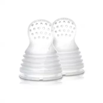 Kidsme Food Feeder Plus bolsitas de silicona de repuesto, XL, pack de 2