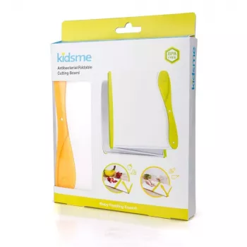 Kidsme tabla de cortar plegable para cocina verde