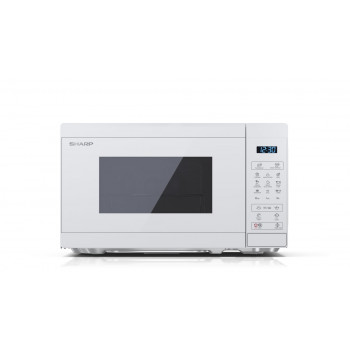 Sharp YC-MG02E-C microondas combinado 2 en 1 con grill, 20 L, 800 W, crema