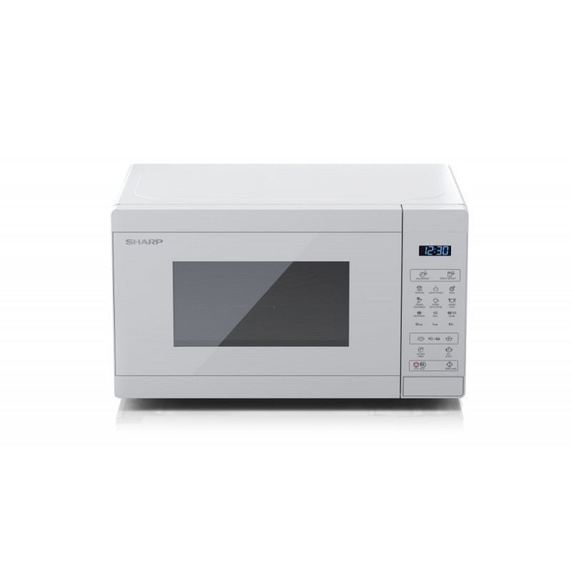 Sharp YC-MG02E-C microondas combinado 2 en 1 con grill, 20 L, 800 W, crema