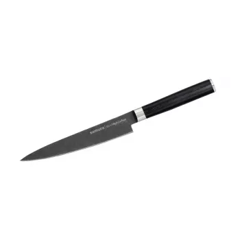 SAMURA cuchillo multiusos Harakiri 150 mm Stonewash AUS-8 Full Tang