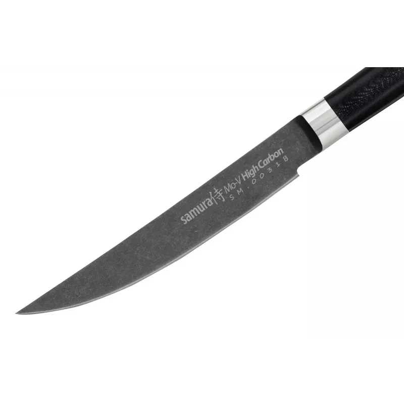 SAMURA cuchillo de steak Harakiri Stonewash 120 mm