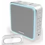 Honeywell DC915SGL set de timbre inalámbrico, 200 m de alcance, 90 dB, 8 melodías, plata/gris