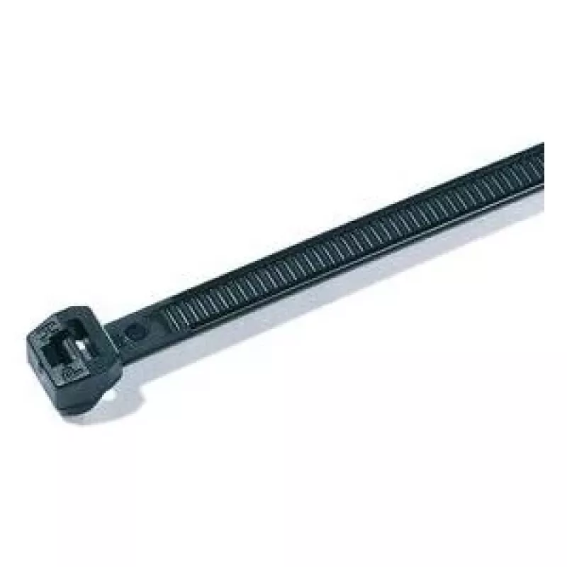 HellermannTyton OS-Serie bridas con dentado exterior 200 x 4,6 mm negro 100 uds. 118-05060