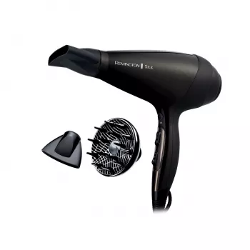 Remington Silk AC secador de pelo, 2400W, negro