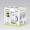 Maestro MR-056 hervidor de agua gris 1,7 L 2200 W