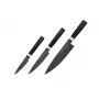 SAMURA set de 3 cuchillos de cocina, Stonewash