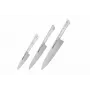 SAMURA Harakiri set de 3 cuchillos de cocina con soporte de acrílico