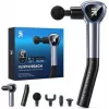 Renpho Reach Mini pistola de masaje R-C007 gris - masajeador de percusión con mango extensible