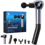 Renpho Reach Mini pistola de masaje R-C007 gris - masajeador de percusión con mango extensible