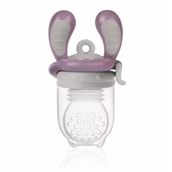 Kidsme Food Feeder Large dispositivo de alimentación sólida Plum 6+ meses