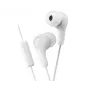 JVC Gumy Plus auriculares in-ear con micrófono, blanco