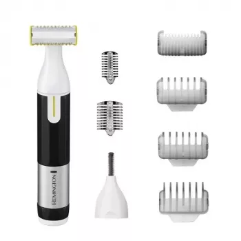 Remington Omniblade maquinilla de afeitar inalámbrica, plata/negro