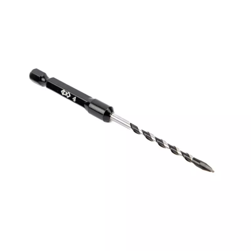C.K Tools T3115 040 broca para mampostería 4 mm, vástago hexagonal de 1/4