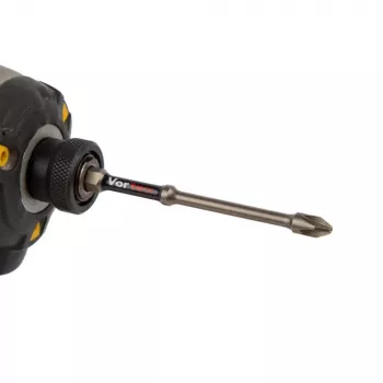 C.K Tools T4470 PZ2L09D5 punta de impacto Pozidriv PZ2 x 90mm con zona de torsión