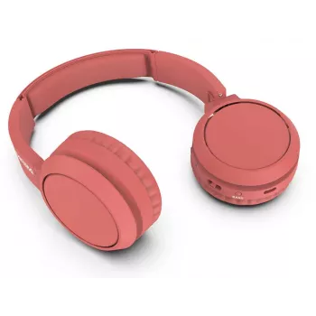 Philips TAH4205RD/00 auriculares Bluetooth on-ear, rojo