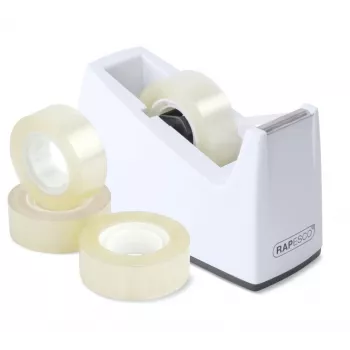 Rapesco 1620 Dispensador de cinta de mesa blanco