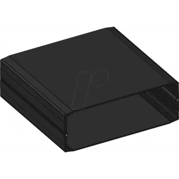 APRA-NORM X60-170 160 Juego de perfiles de carcasa, 164,6 x 58,2 x 160 mm, negro, IP65 (421-001-50)