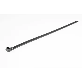 HellermannTyton REL250 Brida reutilizable, 250 x 7,6 mm, negra, PA66, pack de 100 131-22560