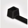 HellermannTyton T50S bridas de poliamida negras pack de 100 (T 50 S-W)