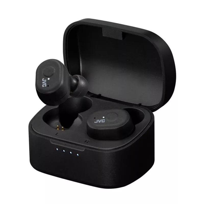 JVC auriculares inalámbricos con cancelación de ruido, negro