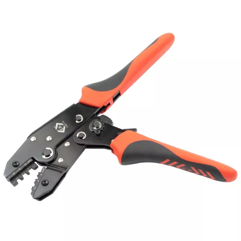 C.K Tools T3671A crimpadora para conectores solares MC3 y MC4 2,5-6 mm²