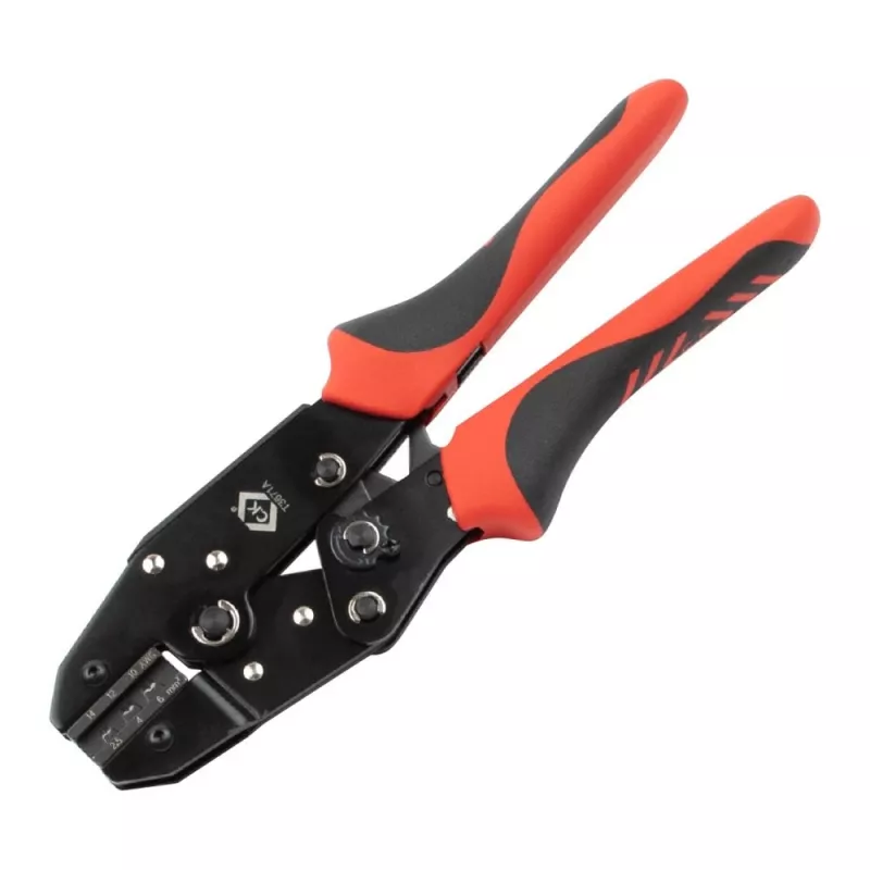 C.K Tools T3671A crimpadora para conectores solares MC3 y MC4 2,5-6 mm²