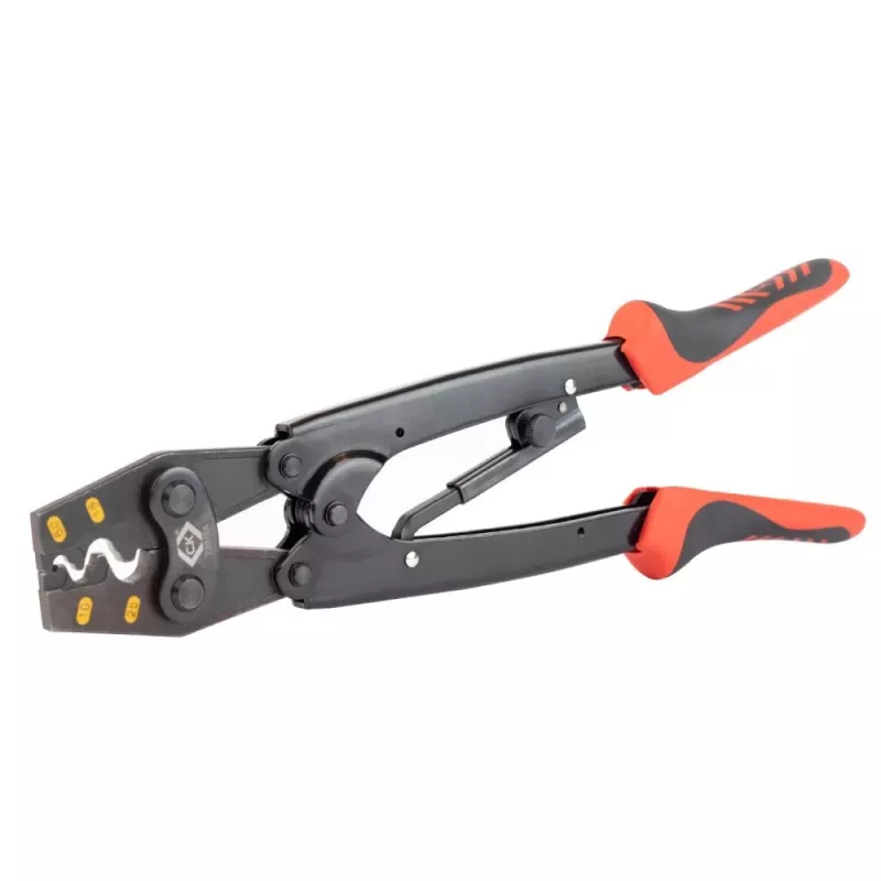 C.K Tools T3676A crimpadora para conectores de cable sin aislar 6-25 mm²