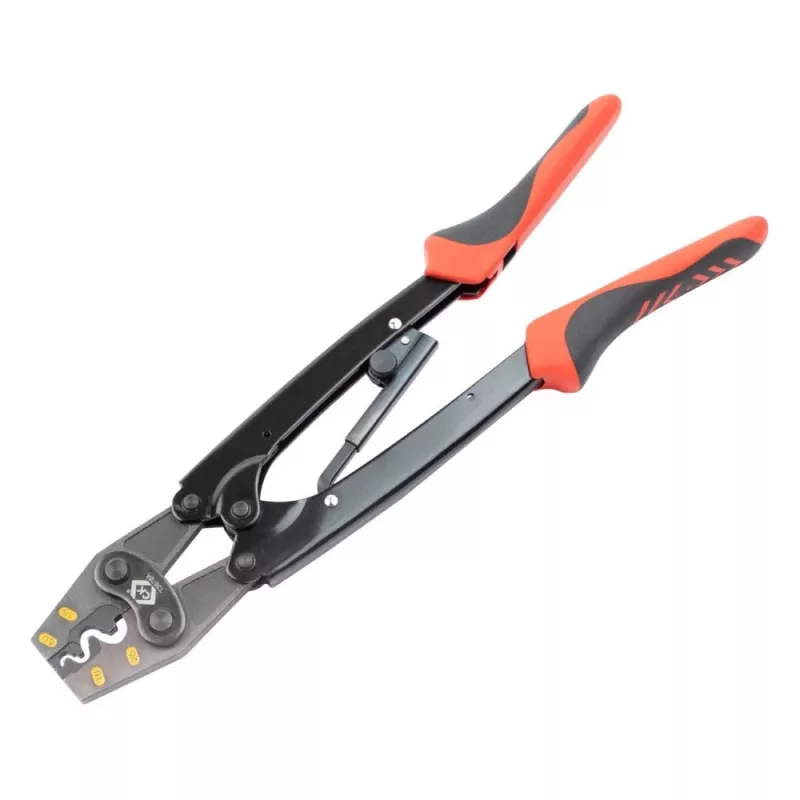 C.K Tools T3676A crimpadora para conectores de cable sin aislar 6-25 mm²