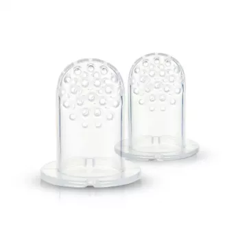 Kidsme Food Feeder Replacement Silicone Teat, Size M, 2-Pack, 4+ Months