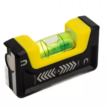 C.K Tools T3483 nivel de burbuja de bolsillo con imán 67 mm 0,5 mm/m