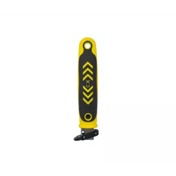 C.K Tools T0820-1 mango de sierra para hojas, 300 mm, mango de compuesto ergonómico, negro/rojo